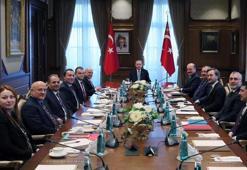 Cumhurbaşkanı Erdoğan Hak-İş heyetini kabul etti