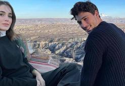 Hafsanur Sancaktutan ve Deniz Can Aktaş'ın romantik tatili!
