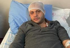 Mermer aksesuarla doktoru başından yaraladı