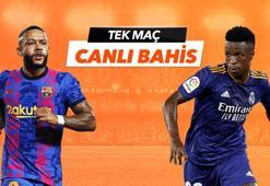 Barcelona - Real Madrid maçı Tek Maç ve Canlı Bahis seçenekleriyle Misli.com’da