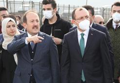 Bakan Muş'tan Habur Sınır Kapısı'nda inceleme