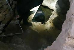 Define avcıları kazdıkları tünelde suçüstü yakalandı