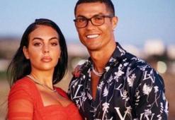 Cristiano Ronaldo ile Georgina Rodriguez özel jetle akşam yemeğine gitti!