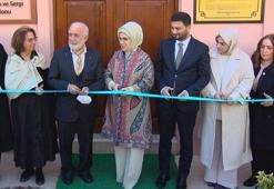 Emine Erdoğan, Tekâmül Sürdürülebilir Sanat Sergisi'nin açılışını yaptı