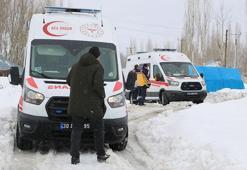 Şebeke arızası için gittikleri köyde üzerlerine çığ düştü: 3 yaralı