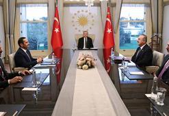 Cumhurbaşkanı Erdoğan, Katar Dışişleri Bakanını kabul etti