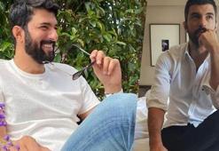 Engin Akyürek'ten karavan pozu!