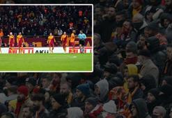 Galatasaray-Trabzonspor maçı sonrası protesto! İsyan ettiler, ortalık bir anda karıştı, polis müdahale etti