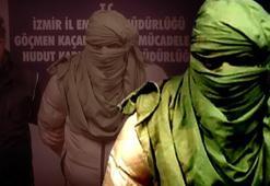 Göçmen kaçakçısı sanal devriyede kaşlarının arasındaki yara izinden yakalandı