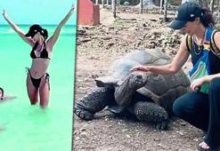 Zeynep Sever Demirel ve çocuklarının maceralı tatili!