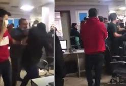 “Ambulans niye gecikti” deyip güvenlik görevlilerini böyle darp ettiler