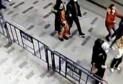 Polis yankesiciyi üstüne atlayarak yakaladı