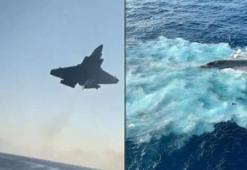 F-35C savaş uçağı düştü ABD şok oldu! Zamana karşı yarış başladı: CNN International ilk fotoğrafı yayınladı...