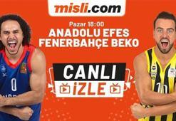 Anadolu Efes-Fenerbahçe Beko maçı canlı bahis seçeneğiyle Misli.com'da