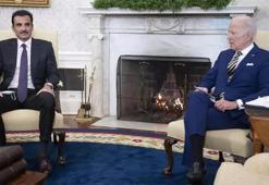 Biden, Beyaz Saray’da Katar Emiri Al Sani ile bir araya geldi!