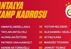 Galatasaray'ın Antalya kamp kadrosu belli oldu Gomis'in paylaşımı ses getirdi