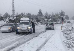 Antalya-Konya karayolu araç trafiğine kapatıldı