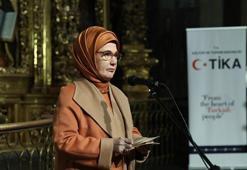 Emine Erdoğan, Ukrayna’da Türkçe Sesli Rehber Projesi Açılış Programı’na katıldı