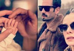 Özge Özpirinçci'nin eşi Burak Yamantürk'ten aile pozu
