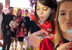 Demet Akalın ve Okan Kurt'un kızı Hira'ya görkemli doğum günü partisi