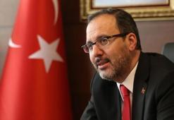 Bakan Kasapoğlu'ndan 'spor yasası' açıklaması: Önümüzdeki günlerde parlamentonun gündeminde olacak