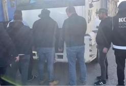 Polisin şüpheyle durduğu araçtan sahte içki çıktı!