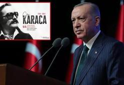 Cumhurbaşkanı Erdoğan Cem Karaca'yı andı!