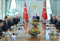 Cumhurbaşkanı Erdoğan, Türk Devletleri Teşkilatı Aksakallar Konseyi heyetini kabul etti
