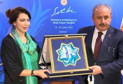 TBMM Başkanı Şentop Dolmabahçe'de sergi açılışına katıldı