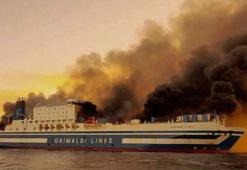 Yunanistan'da felaket! Yanan feribotta 237 yolcu arasında Türkler de vardı...