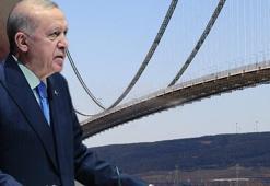 Cumhurbaşkanı Erdoğan'dan 1915 Çanakkale Köprüsü paylaşımı