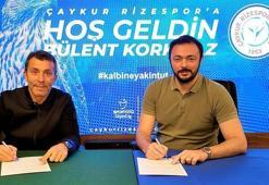 Çaykur Rizespor Bülent Korkmaz ile anlaştı