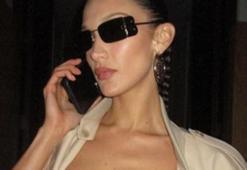 Bella Hadid podyum öncesi paylaştı! Dikkat çeken tasarım...