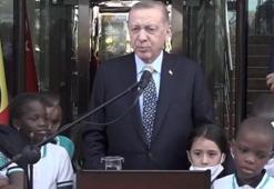 Cumhurbaşkanı Erdoğan'dan Senegal'de Dakar Büyükelçiliği yeni binasının açılışını yaptı