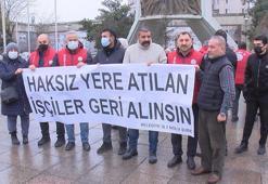 Bakırköy Belediyesi'ne işten çıkarma protestosu