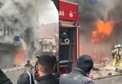 Bağcılar’da tekstil atölyesinde yangın