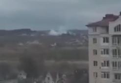 Rus helikopterinin düşürüldüğü anlar kameralarda