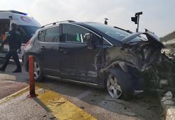 Uludağ yolunda tatil dönüşü kaza: 4 yaralı