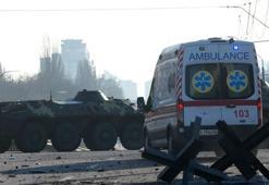 Kiev’deki hastanede yaralılar tedavi ediliyor
