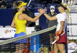 Ukraynalı Elina Svitolina ile Rus Anastasia Potapova'nın maçında ilginç olaylar!