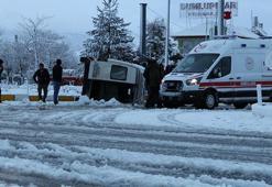 Konya'da feci kaza! İşçi servisleri çarpıştı: 14 yaralı var