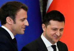 Fransa Cumhurbaşkanı Macron, Putin ve Zelenskiy ile görüştü