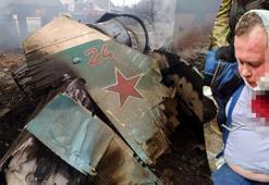 Ukrayna’da düşürülen uçağın pilotu halk tarafından yakalandı