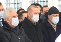 Cumhurbaşkanı Erdoğan, Halit Çizmeci'nin cenaze törenine katıldı
