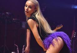 Gülşen'den konserde olay hareket! Seyircinin kucağına oturdu...