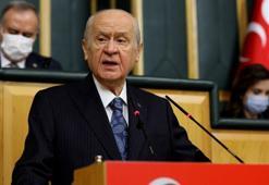 MHP lideri Bahçeli, 'Pazar günü seçim olsa' afişini görünce ne düşündüğünü kürsünden açıkladı!  'Elimde kalem olsaydı...'