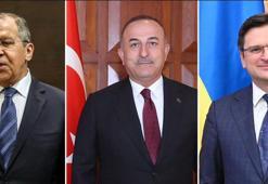 Dünyanın gözü Türkiye'de! Çavuşoğlu, Lavrov ve Kuleba arasındaki tarihi zirve sona erdi...