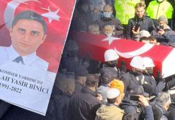Şehit Polis Abdullah Yasir Binici son yolculuğuna uğurlandı