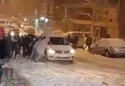 Bursa'da kar yağışı; 78 mahalle yolu ulaşıma kapalı