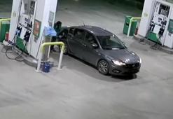 Aracının deposunu doldurup parasını ödemeden kaçtı
